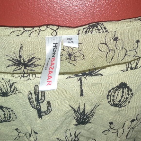 How Bazaar Top Sz One Size - Picture 3 of 6